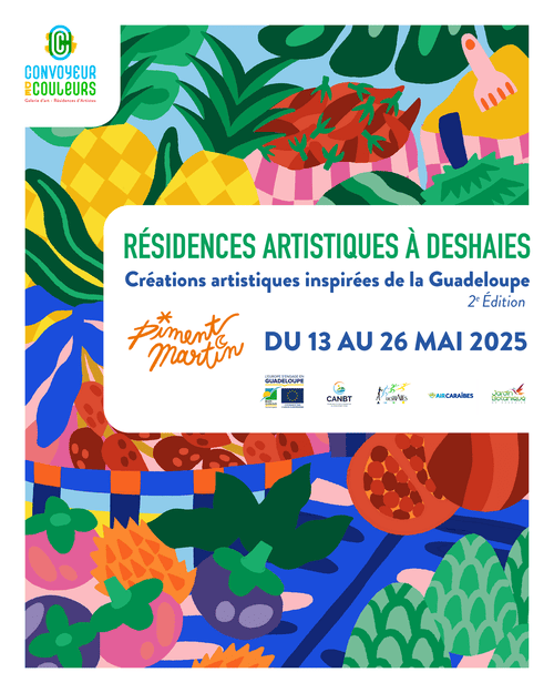 affiche evenement residence artistique