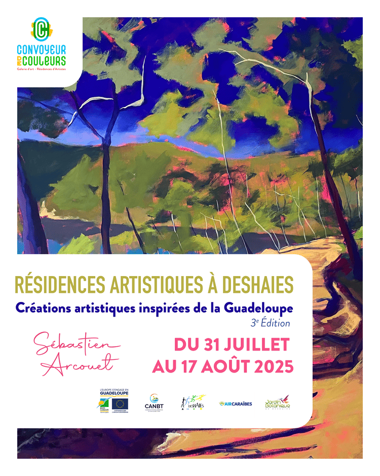 affiche evenement residence artistique